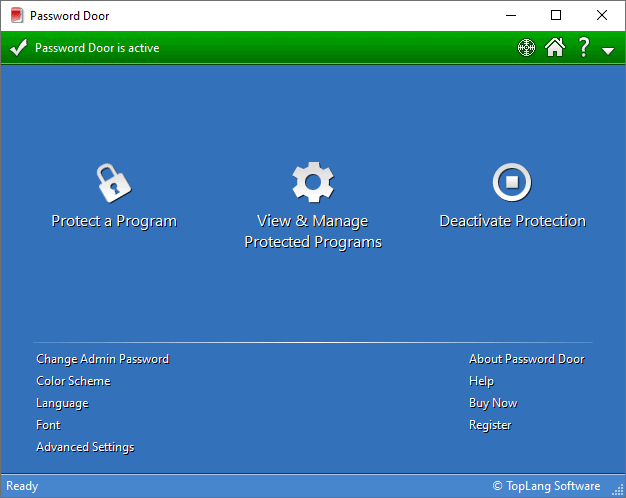 Click to view Password Door 9.0 screenshot